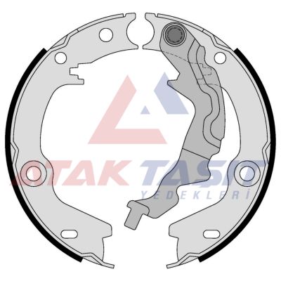 AP AP09440 | El Fren Balatası Hyundai Accent Era 1.4İ 16V Levyelı 168X32 mm 2006-2012 / Accent Era 1.5 CRDI 2006-2012 / Accent Era 1.6 Cvvt 2006-2012 / Rio II 1.5 CRDI 2006-2011 / Rio II 1.4İ 16V 2006-2011