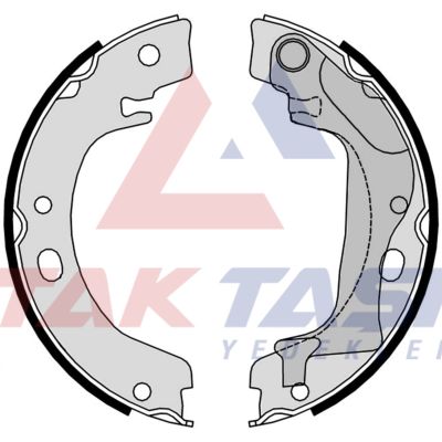 AP AP09760 | El Fren Balatası Toyota Corolla (_E12_) 1.4 Vvt-I Levyelı 172X22 mm 2002-2007 / Corolla (_E12_) 1.6 Vvt-I 2002-2007