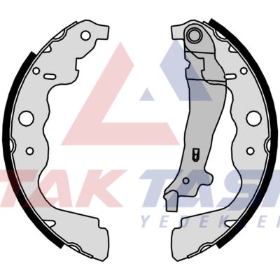 AP AP09890 | Fren Pabuç Balata Arka Renault Clio IV 1.5 DCI Levyelı 228X42 mm 2012-/ Ctur 1.5 DCI 2013-/ Lodgy 1.5 DCI 2012-/ Duster 1.5 DCI 2012-/ Clio IV 1.2 16V 2012-/ Sandero 1.5 DCI 2008-2013