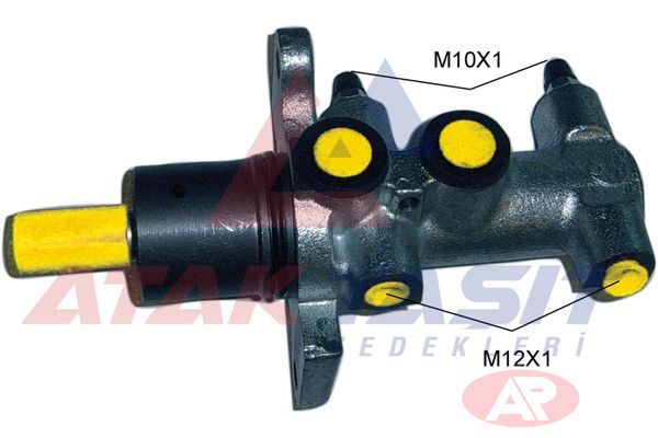 AP 214752 | Fren Anamerkez Dokum 25,40 mm Renault Traffic II 1.9 DCI-2.0 DCI-2.5 DCI Asrlı Esplı 2001-2014 / Opel Vivaro 1.9 CDTI-2.0 CDTI-2.5 Dtı 2002-2014