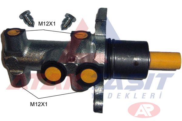 AP 214762 | Fren Anamerkez Dokum 25,40 mm Renault Traffic II 1.9 DCI-2.0 DCI-2.5 DCI Asrsız Espsız 2001-2014 / Opel Vivaro 1.9 CDTI-2.0 CDTI-2.5 Dtı 2002-2014