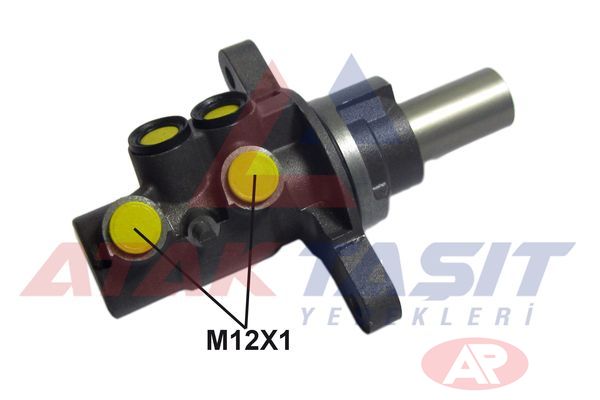 AP 216992 | Fren Anamerkez Alüminyum 23,81 mm Citroen C4 1.6-1.6 HDI ABS'li Esplı 2004-2009 / Peugeot 307 1.6 HDI-2.0İ 2000-2007 / 308 1.4 HDI-1.6 HDI 2007-2013 / Rcz 1.6 Thp 2010 -