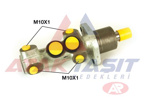 AP 218902 | Fren Anamerkez Dokum 22,2 mm Fiat Scudo 1.9 D-2.0 JTD 1996-2006 / Peugeot Expert 1.9 D-2.0 HDI 1996-2006 / Citroen Jumpy I 1.9 D 1994-2007