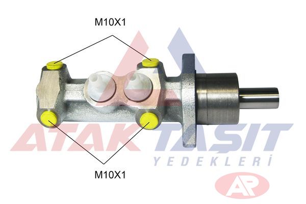 AP 219392 | Fren Anamerkez Dokum 22,2 mm Fiat Albea 1.3 Mjt-1.2İ-1.4 ABS'li 2003-2007 / Palio 1.2İ 16V-1.3 Mjt-1.4İ 1996-2005