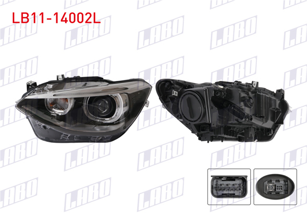 LABO LB11-14002L | Far Sol Xenon BMW 1 Serisi (F20) 2012-2016