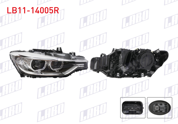 LABO LB11-14005R | Far Sağ Xenon BMW 3 Serisi (F30) 2013-2015
