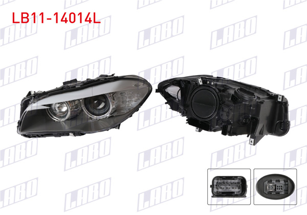 LABO LB11-14014L | Far Sol Xenon (Afs) BMW 5 Serisi (F10) 2011-2013