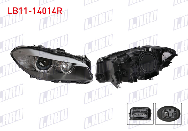 LABO LB11-14014R | Far Sağ Xenon (Afs) BMW 5 Serisi (F10) 2011-2013