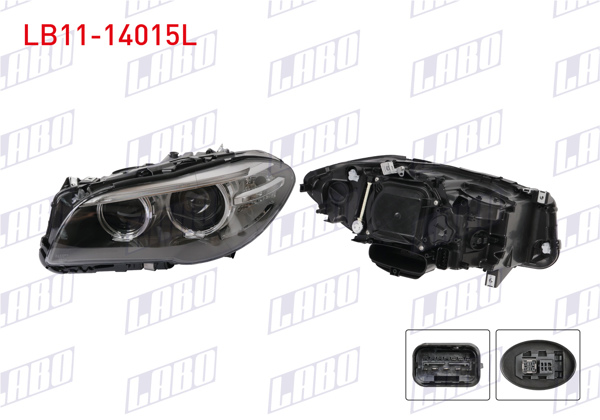 LABO LB11-14015L | Far Sol Xenon BMW 5 Serisi (F10 Lcı) 2014-2016