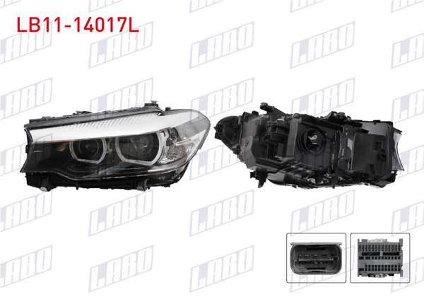 LABO LB11-14017L | Far Sol Led BMW 5 Serisi (G30) 2017-2020