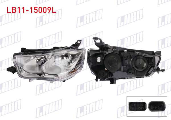 LABO LB11-15009L | Far Sol Citroen Elysee 2013-2016
