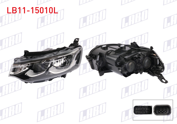 LABO LB11-15010L | Far Sol Citroen Elysee 2017 -