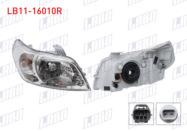 LABO LB11-16010R | Far Sağ Chevrolet Aveo (T200, T255) 2008 -
