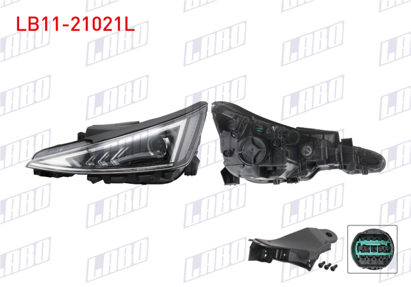 LABO LB11-21021L | Far Sol Ledsız Motorlu Hyundai Elantra 19-21