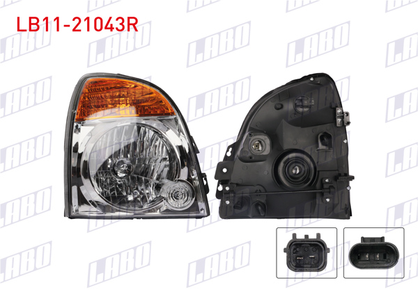 LABO LB11-21043R | Far Sağ Hyundai H100 Pick Up 2004 -