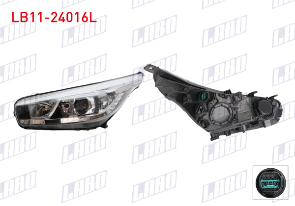 LABO LB11-24016L | Far Sol Ledsız Kia Ceed 2012-2018 Hb