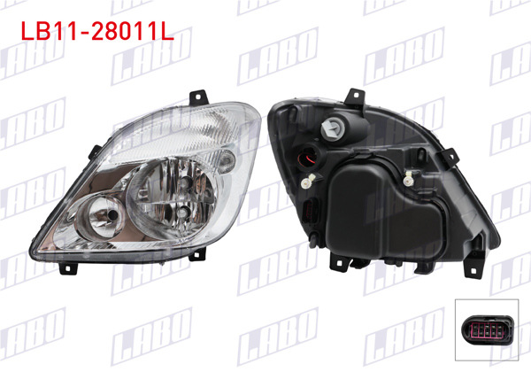 LABO LB11-28011L | Far Sol Mercedes Sprinter 2008-2013