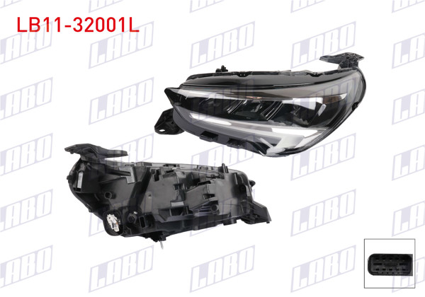LABO LB11-32001L | Far Sol Ledlı Opel Corsa F 2019 -