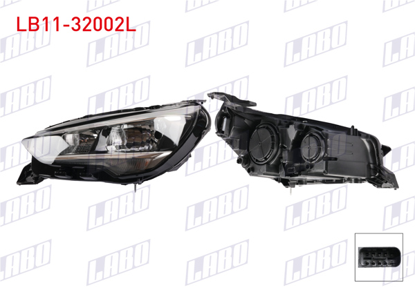 LABO LB11-32002L | Far Sol Opel Corsa F 2019 -