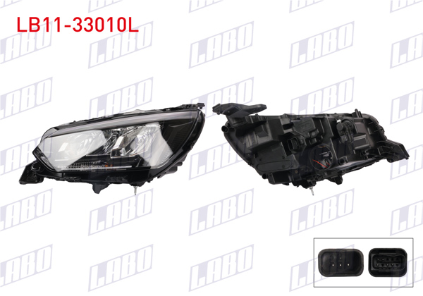 LABO LB11-33010L | Far Sol Ledlı Peugeot 208 2019 -