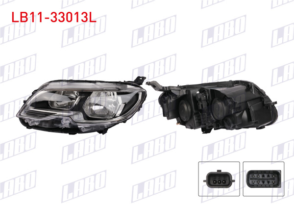 LABO LB11-33013L | Far Sol Peugeot 301 2017 -