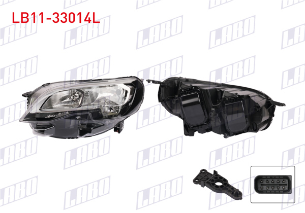 LABO LB11-33014L | Far Sol Peugeot Expert 2017-/ Peugeot Traveller