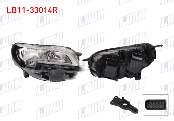 LABO LB11-33014R | Far Sağ Peugeot Expert 2017-/ Peugeot Traveller