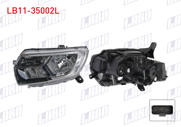 LABO LB11-35002L | Far Sol Ledlı Renault Symbol Joy 2015 -