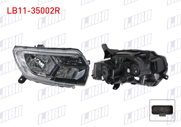 LABO LB11-35002R | Far Sağ Ledlı Renault Symbol Joy 2015 -