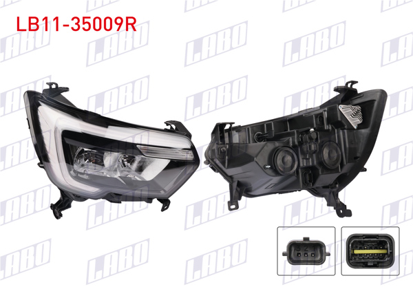 LABO LB11-35009R | Far Sağ Renault Master 2020 -