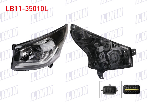 LABO LB11-35010L | Far Sol Renault Traffic III 2014-2019