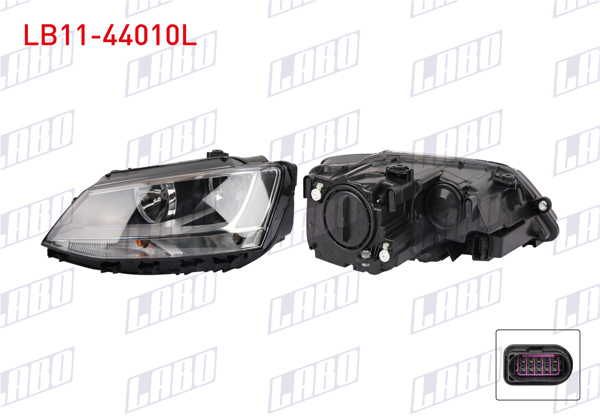 LABO LB11-44010L | Far Sol Motorlu Volkswagen Jetta IV (162) 2011 -