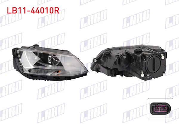 LABO LB11-44010R | Far Sağ Motorlu Volkswagen Jetta IV (162) 2011 -