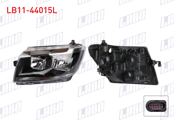 LABO LB11-44015L | Far Sol Volkswagen Crafter 2018-/ Man Tge 2017 -