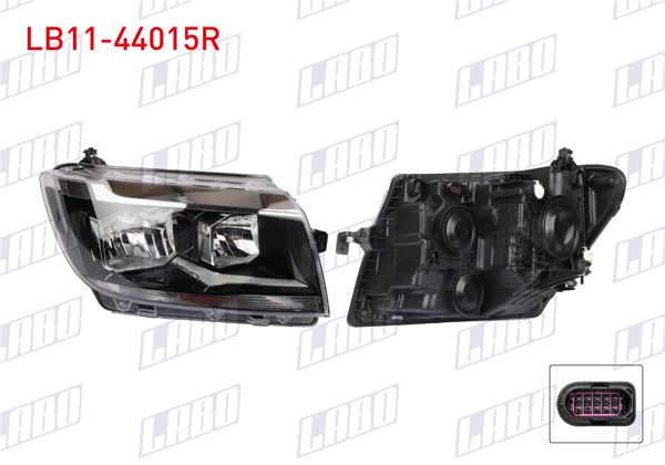 LABO LB11-44015R | Far Sağ Volkswagen Crafter 2018-/ Man Tge 2017 -