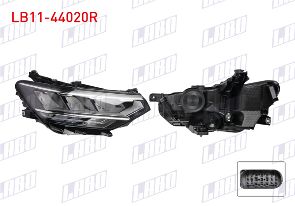 LABO LB11-44020R | Far Sağ Ledlı Volkswagen Passat 8.5 2020 -