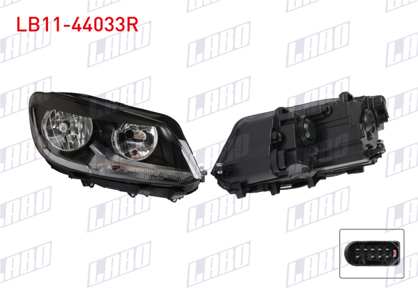 LABO LB11-44033R | Far Sağ Volkswagen Caddy 2010-2015 Comfortlıne