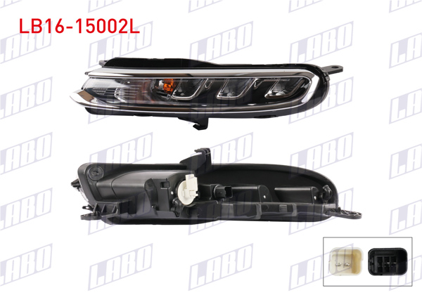 LABO LB16-15002L | Gunduz Farı Sol Citroen C3 2016-2019