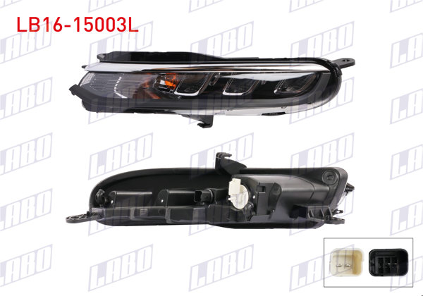 LABO LB16-15003L | Gunduz Farı Sol Citroen C3 2020 -