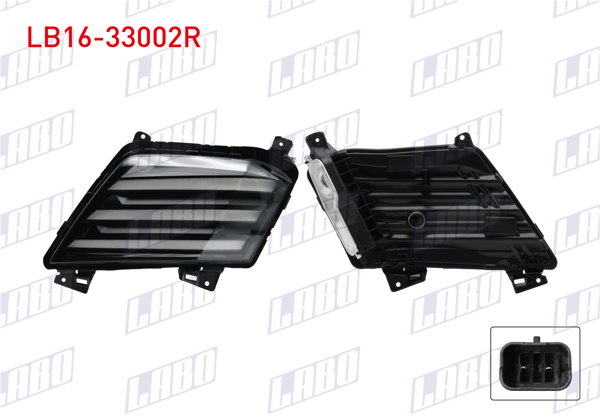 LABO LB16-33002R | Gunduz Farı Sağ Peugeot 208 2024 -