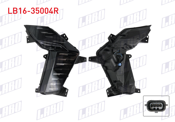 LABO LB16-35004R | Gunduz Farı Sağ Ledlı Renault Clio V Faz 2 2024 -