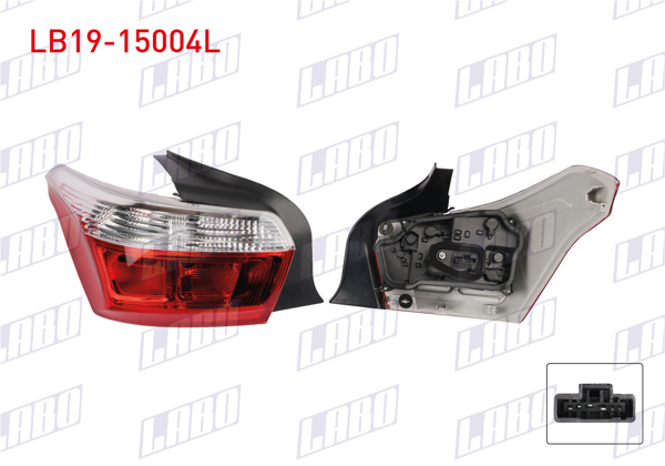 LABO LB19-15004L | Stop Sol Dıs Citroen Elysee 2013-2016