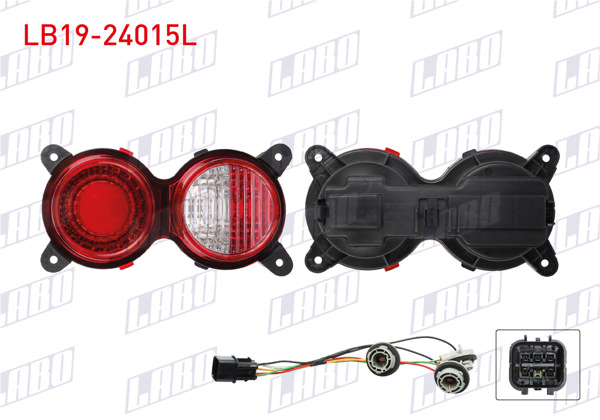 LABO LB19-24015L | Stop Sol Dıs Duylu Kia Bongo Kamyonet 2003 -