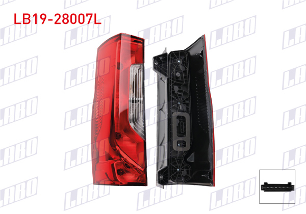 LABO LB19-28007L | Stop Sol Mercedes Sprinter 2018 -