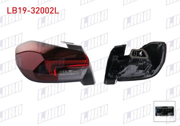 LABO LB19-32002L | Stop Sol Dıs Ledlı Opel Corsa F 2019 -