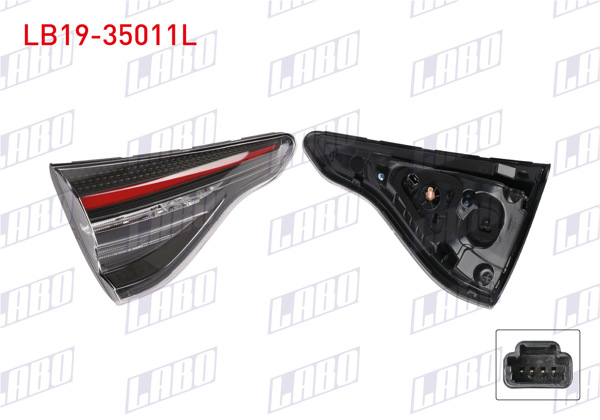 LABO LB19-35011L | Stop Sol Ic Ledlı Renault Clio V Faz 2 2024 -