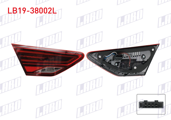 LABO LB19-38002L | Stop Sol Ic Ledlı Seat Leon 2013-2016