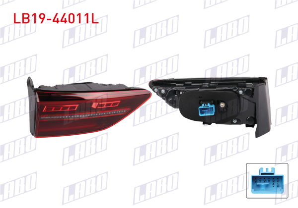 LABO LB19-44011L | Stop Sol Ic Kayar Ledlı Volkswagen Golf VIII