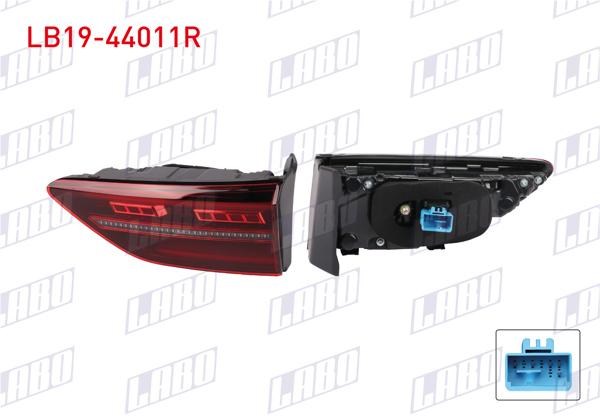 LABO LB19-44011R | Stop Sağ Ic Kayar Ledlı Volkswagen Golf VIII