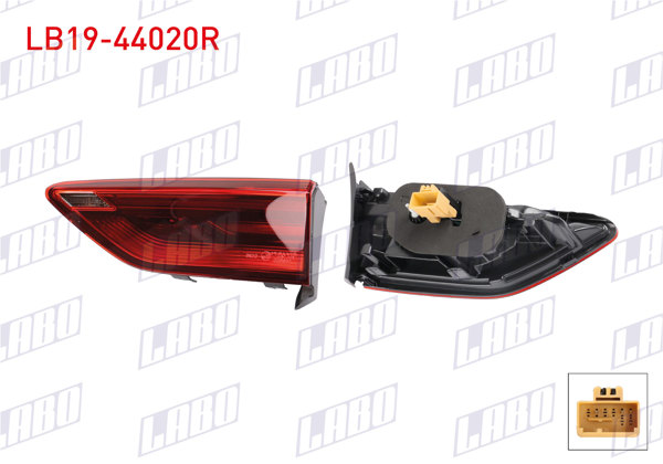 LABO LB19-44020R | Stop Sağ Ic Ledlı Volkswagen Golf 8 (Cd1, Da1) 2020 -